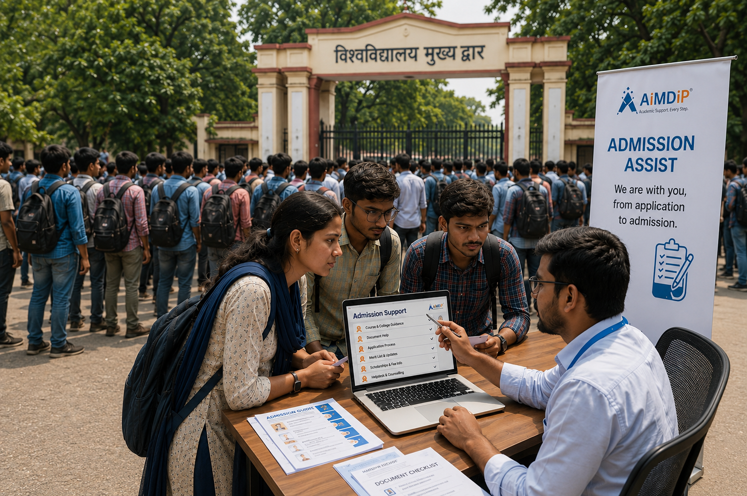 Admission Banner