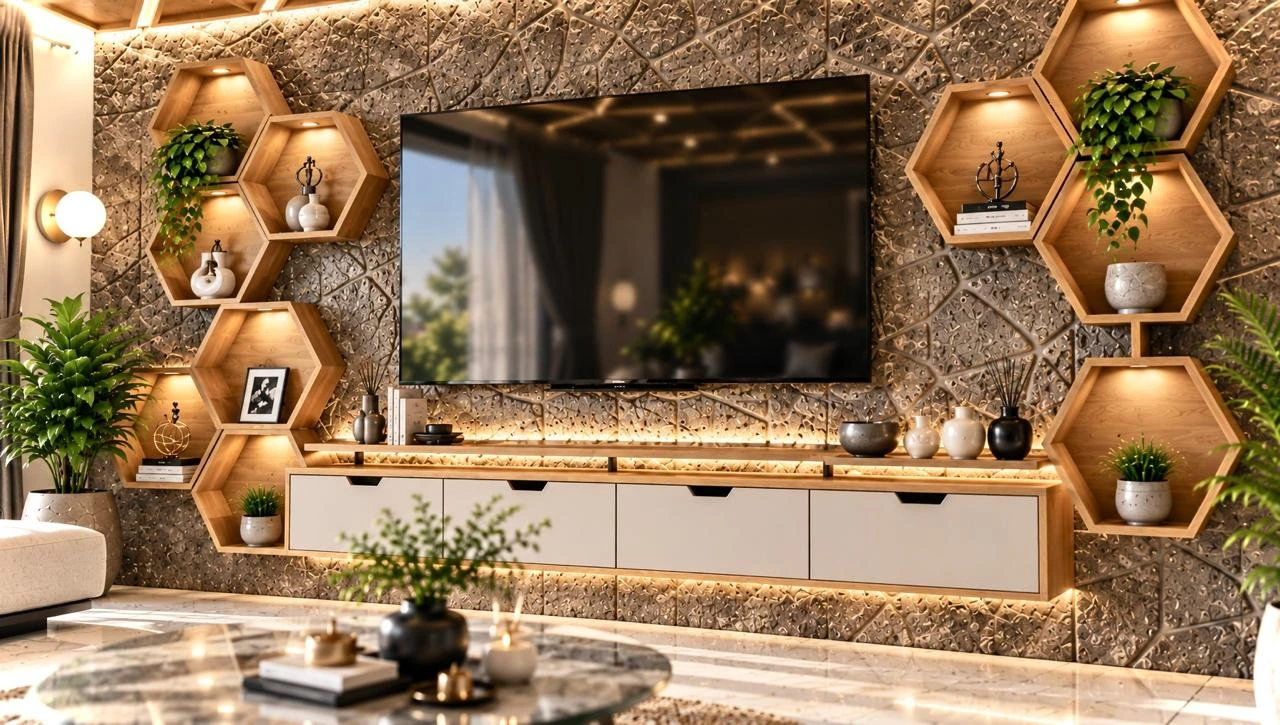 3D kitchen interior visualization by Ayush Kumar Dhan